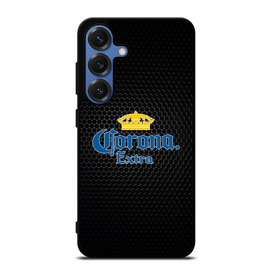 CORONA BEER LOGO METAL Samsung Galaxy S25 Case Cover