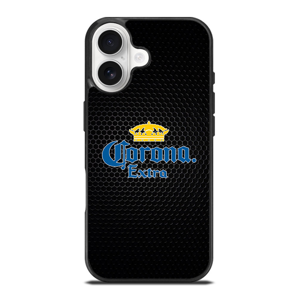 CORONA BEER LOGO METAL iPhone 17 Case Cover