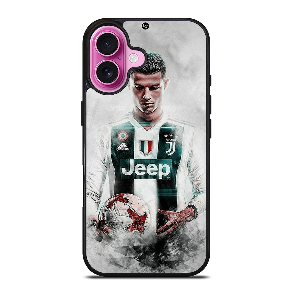 CRISTIANO RONALDO CR7 ART iPhone 16 Plus Case Cover