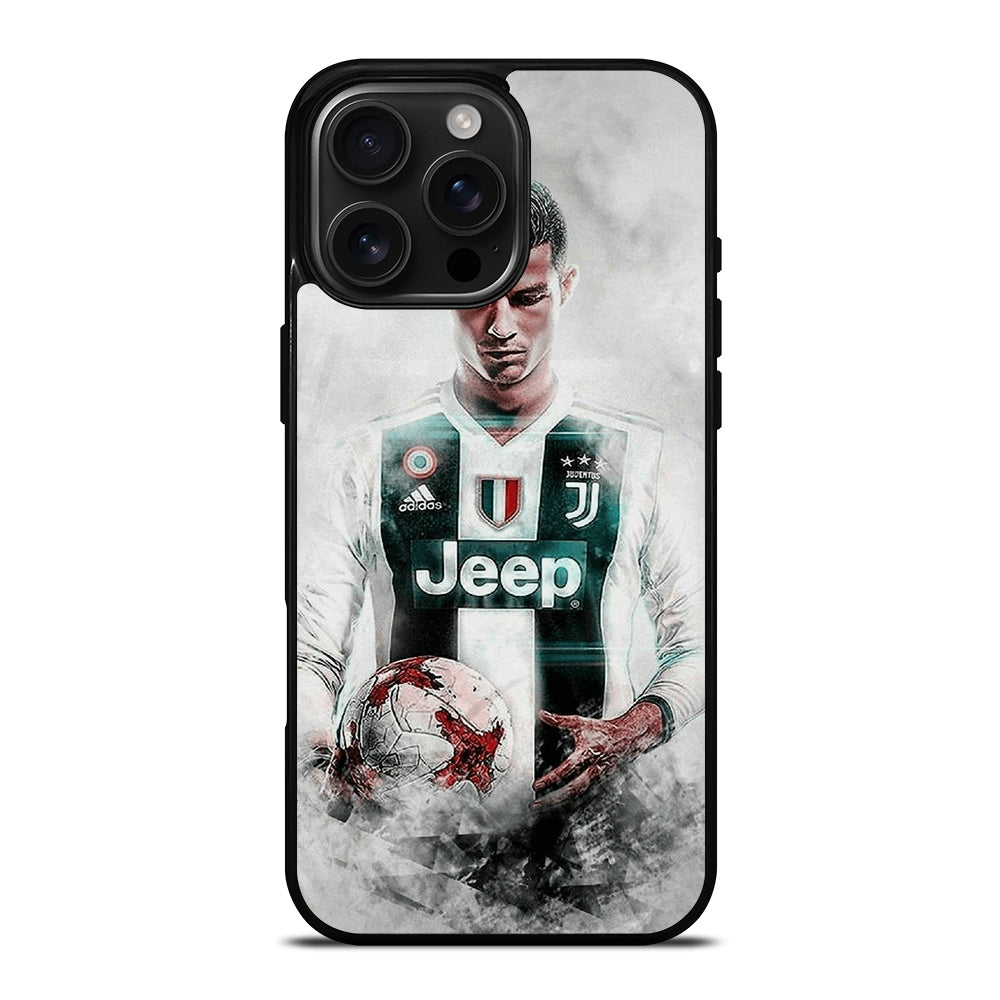 CRISTIANO RONALDO CR7 ART iPhone 16 Pro Max Case Cover