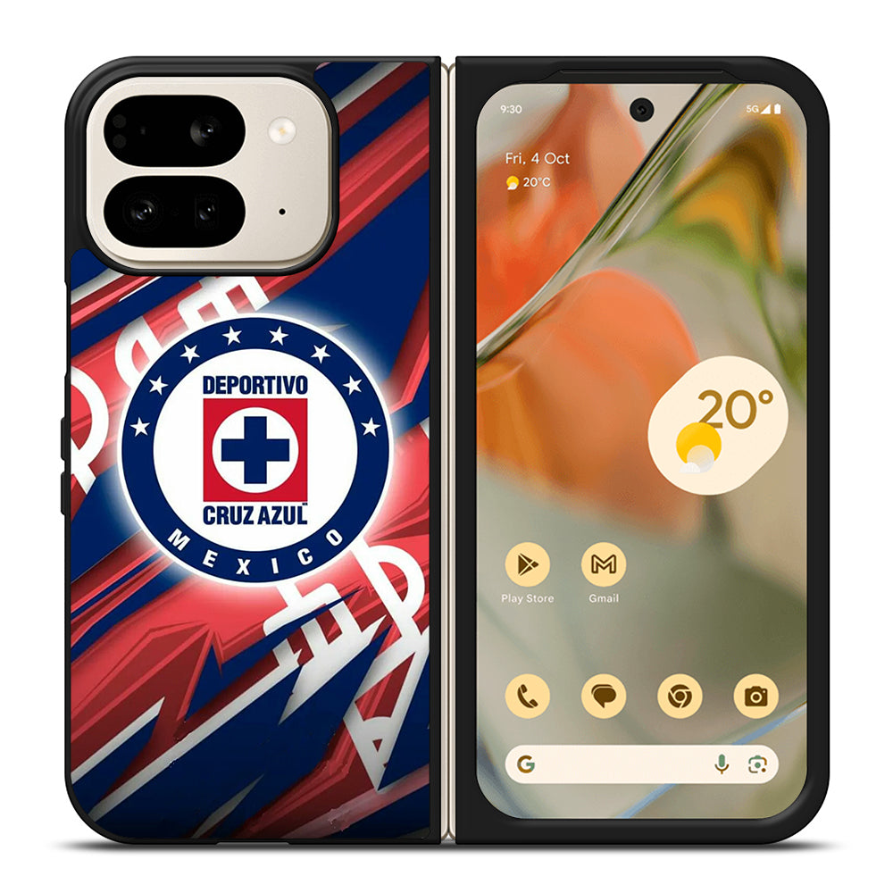 CRUZ AZUL DEPORTIVO SOCCER 2 Google Pixel 9 Pro Fold Case Cover