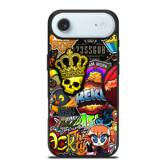 CSGO STICKER BOMB PATTERN iPhone Air Case Cover
