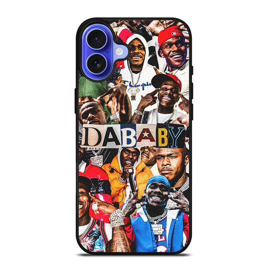 DABABY RAPPER COLLAGE iPhone 16 Case Cover