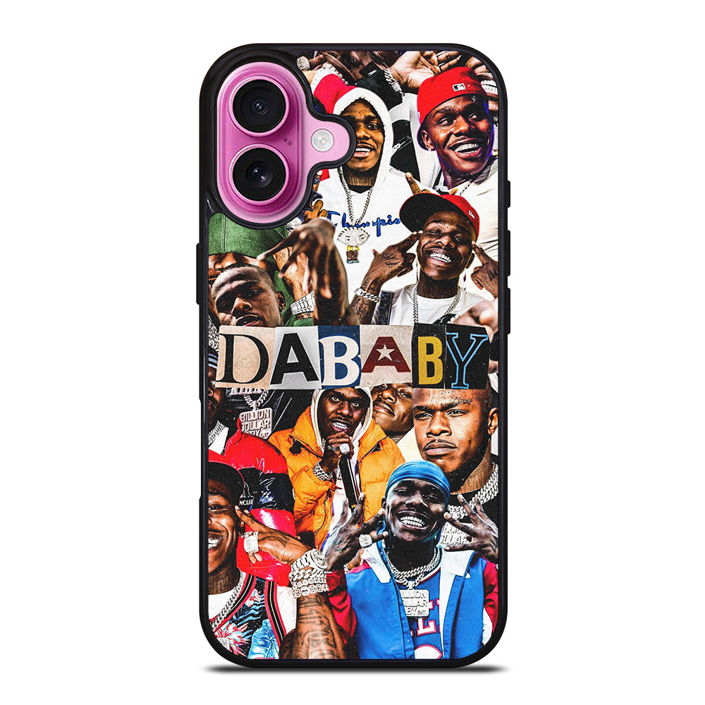 DABABY RAPPER COLLAGE iPhone 16 Plus Case Cover