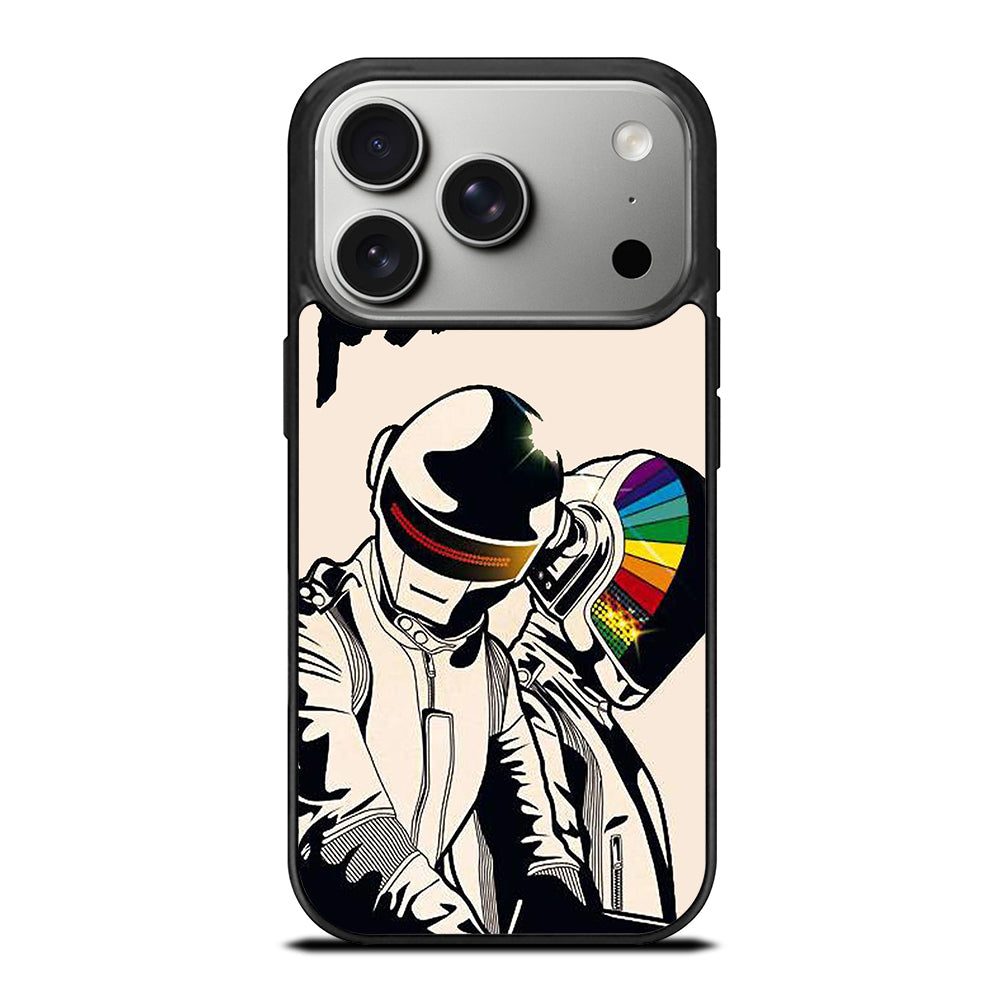 DAFT PUNK CARTOON iPhone 17 Pro Case Cover
