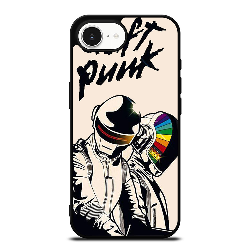 DAFT PUNK CARTOON iPhone 16e Case Cover