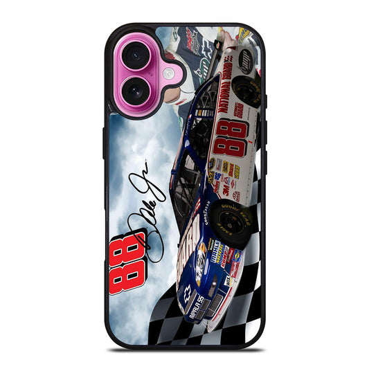 DALE EARNHARDT JR 88 NASCAR 2 iPhone 16 Plus Case Cover