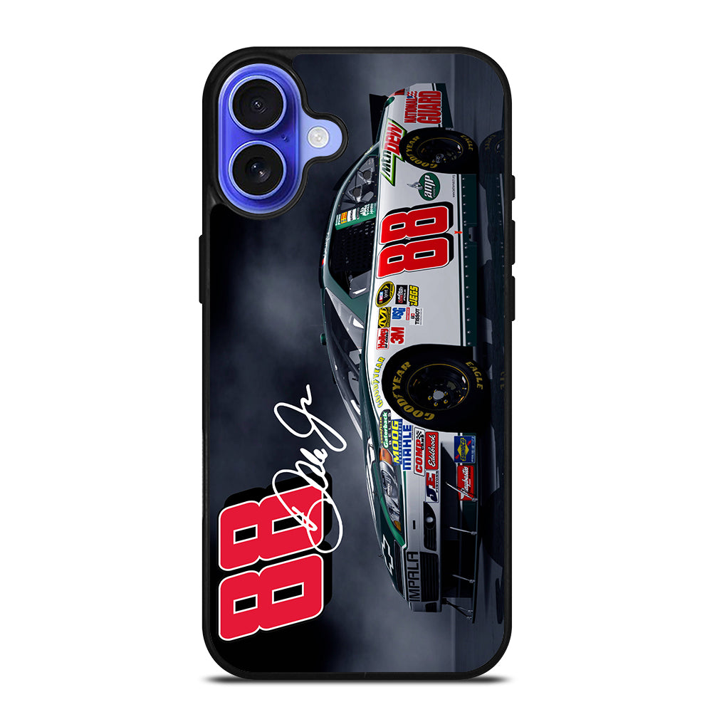 DALE EARNHARDT JR 88 NASCAR 3 iPhone 16 Case Cover