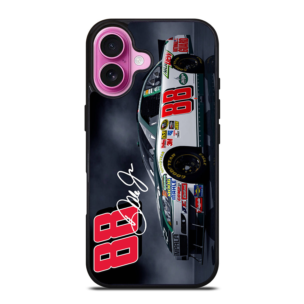 DALE EARNHARDT JR 88 NASCAR 3 iPhone 16 Plus Case Cover