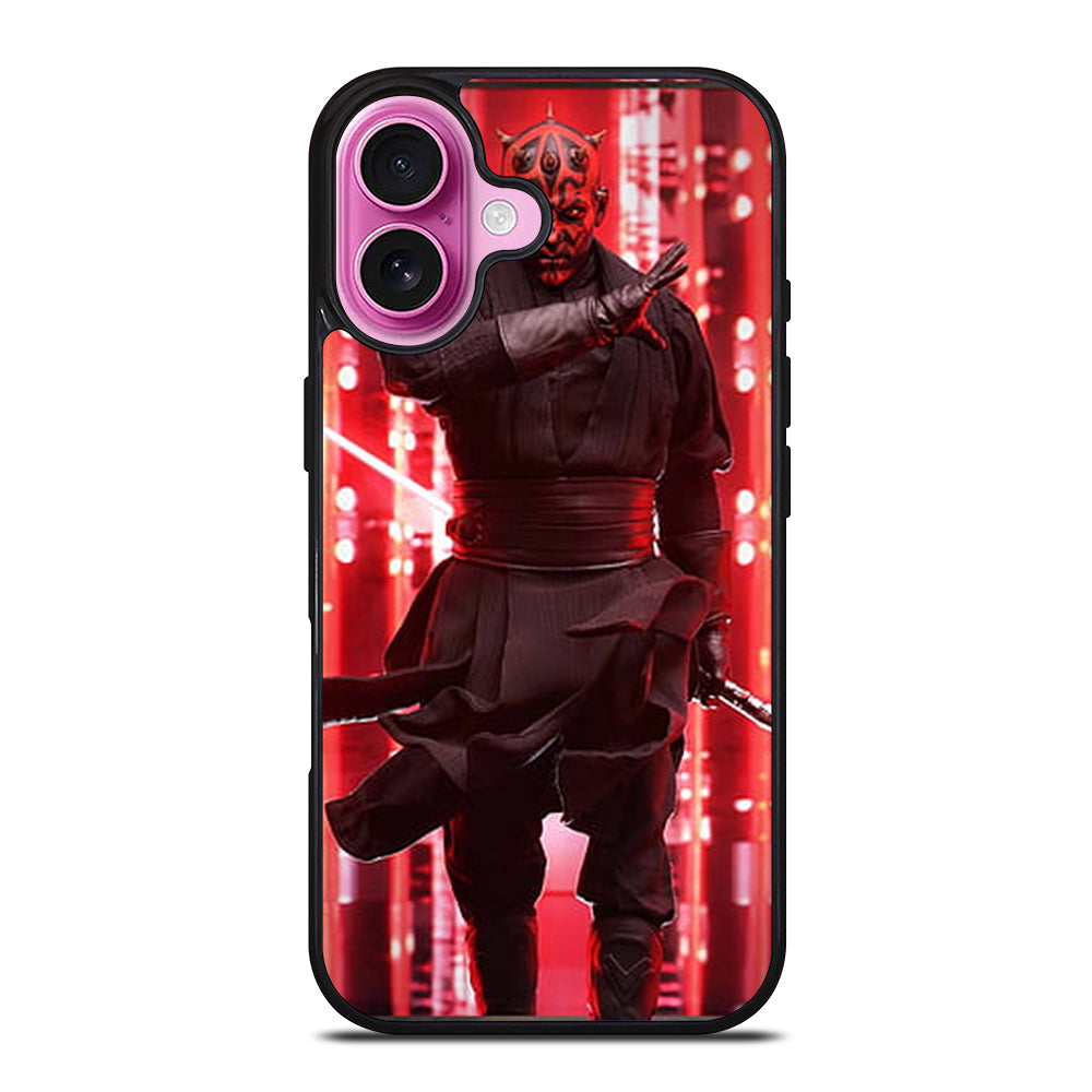 DARTH MAUL VILLAIN iPhone 16 Plus Case Cover