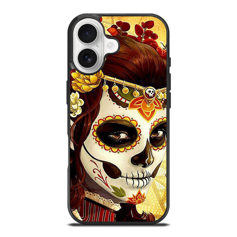 DAY OF THE DEAD ART 1 iPhone 17 Case Cover