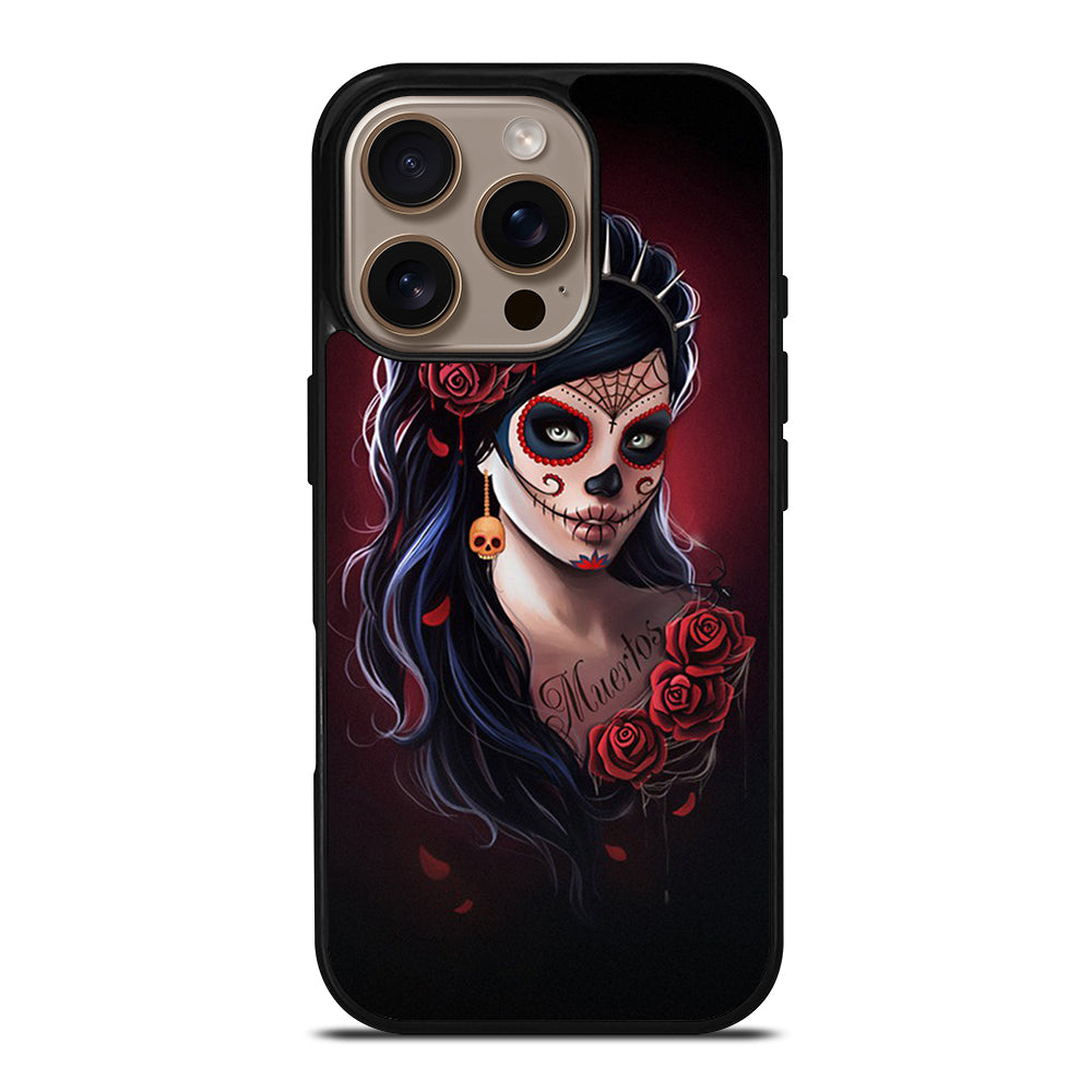 DAY OF THE DEAD ART 2 iPhone 16 Pro Case Cover