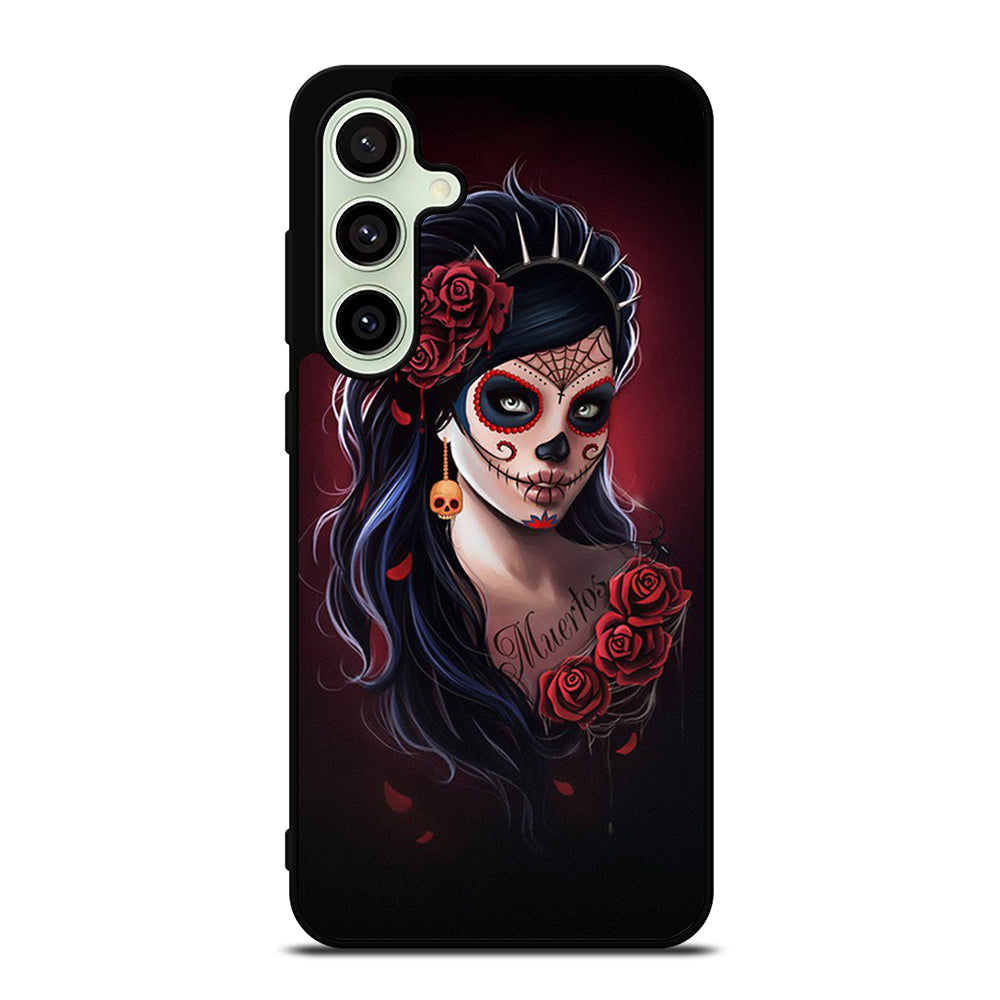 DAY OF THE DEAD ART 2 Samsung Galaxy S24 FE Case Cover