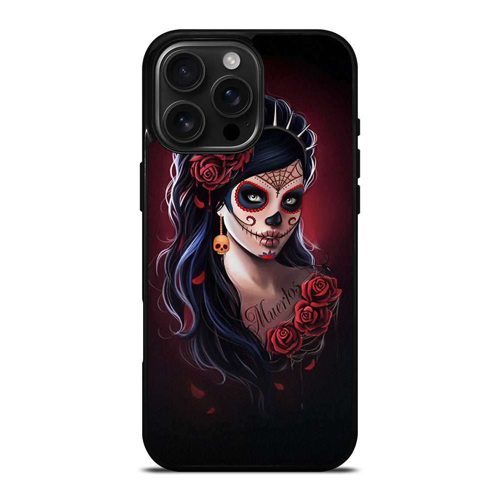 DAY OF THE DEAD ART 2 iPhone 16 Pro Max Case Cover