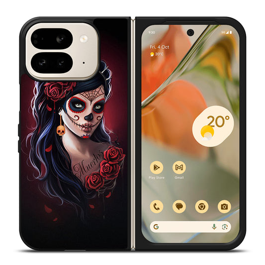 DAY OF THE DEAD ART 2 Google Pixel 9 Pro Fold Case Cover