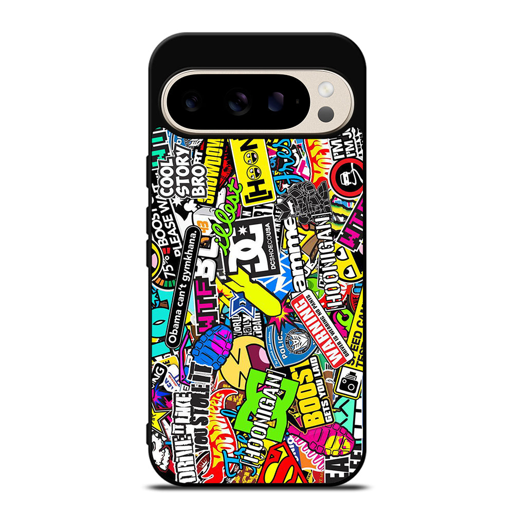 DC STICKER BOMB 1 Google Pixel 9 Pro Case Cover