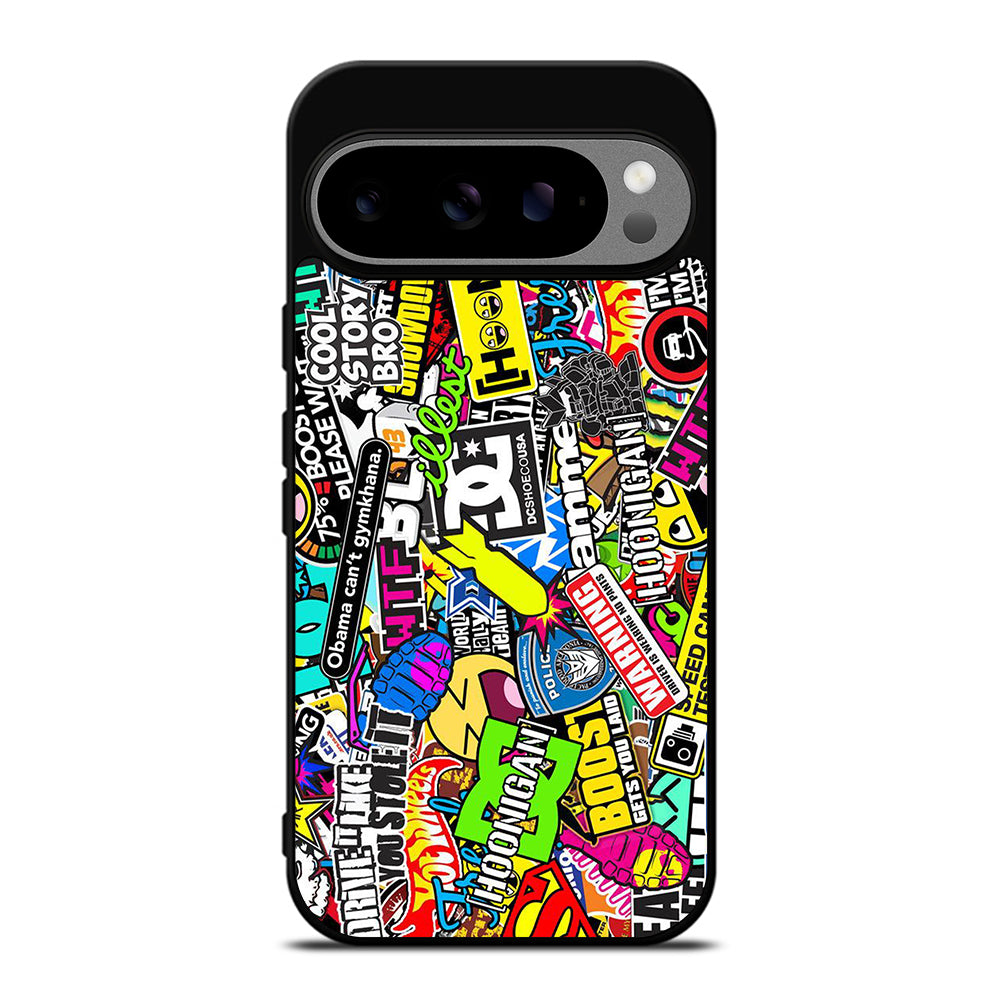 DC STICKER BOMB 1 Google Pixel 9 Pro XL Case Cover