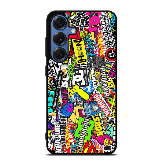 DC STICKER BOMB 1 Samsung Galaxy S26 Case Cover