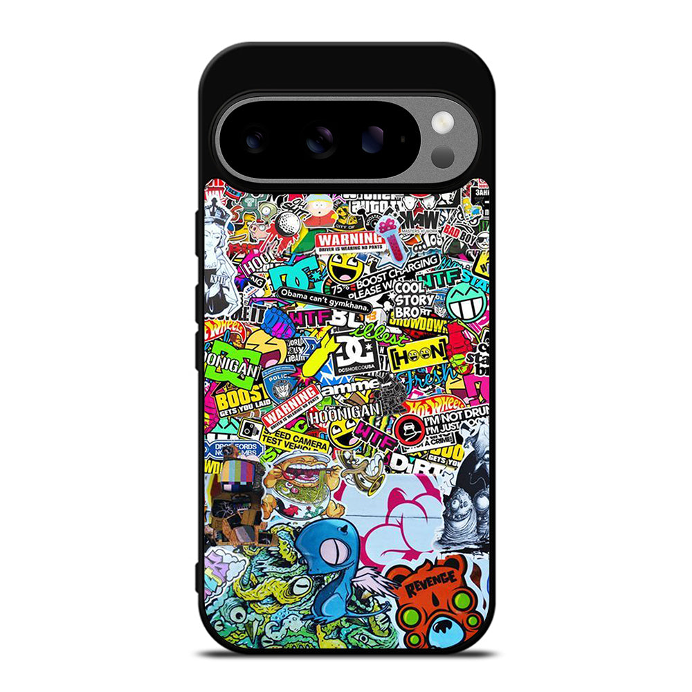 DC STICKER BOMB 2 Google Pixel 9 Pro XL Case Cover