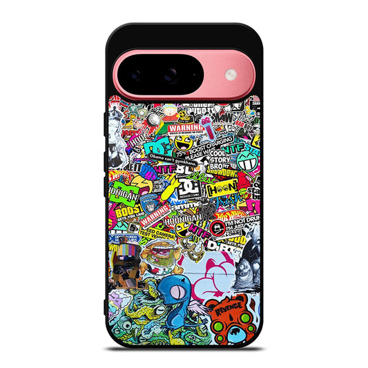 DC STICKER BOMB 2 Google Pixel 9 Case Cover