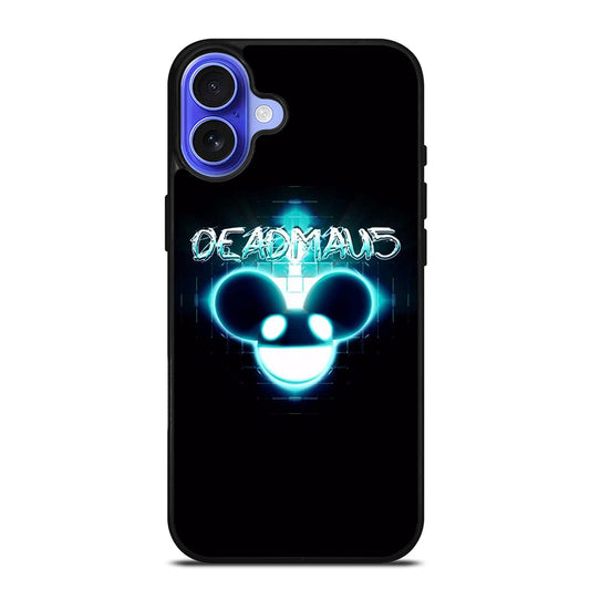 DEADMAU5 BLACK LOGO iPhone 16 Case Cover