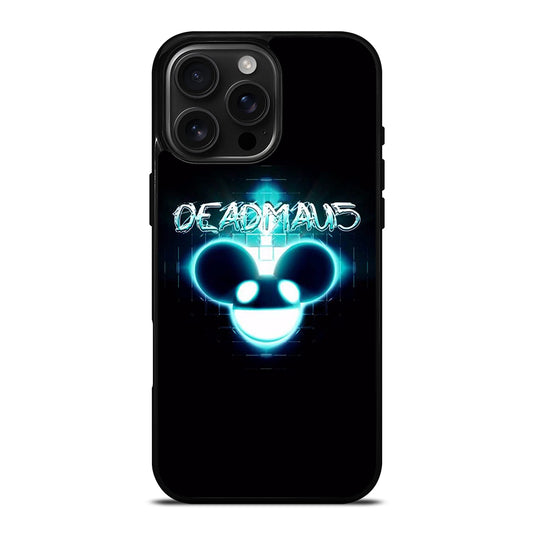 DEADMAU5 BLACK LOGO iPhone 16 Pro Max Case Cover