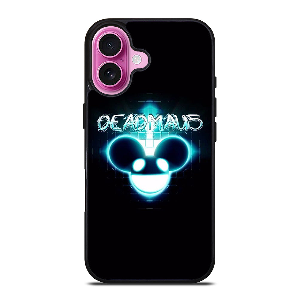 DEADMAU5 BLACK LOGO iPhone 16 Plus Case Cover