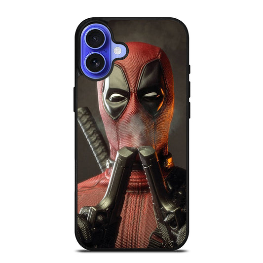 DEADPOOL MARVEL SUPERHERO iPhone 16 Case Cover