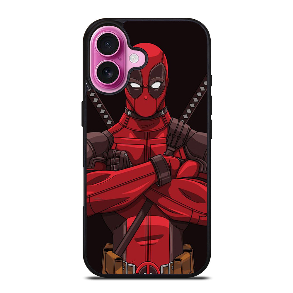 DEADPOOL SUPERHERO 2 iPhone 16 Plus Case Cover