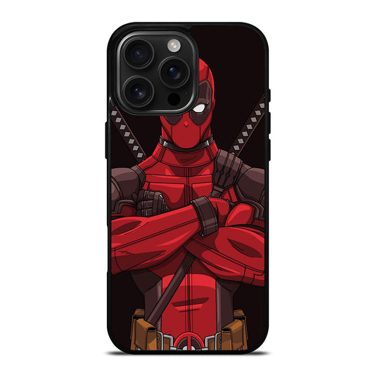 DEADPOOL SUPERHERO 2 iPhone 16 Pro Max Case Cover