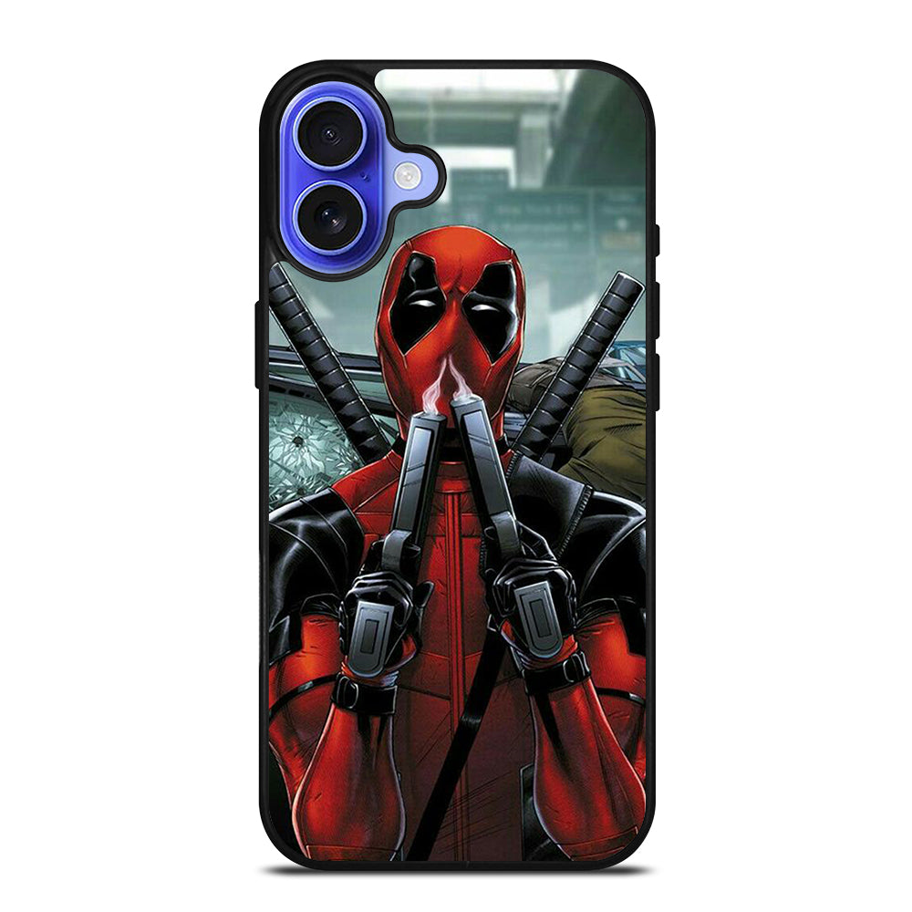 DEADPOOL SUPERHERO 3 iPhone 16 Case Cover