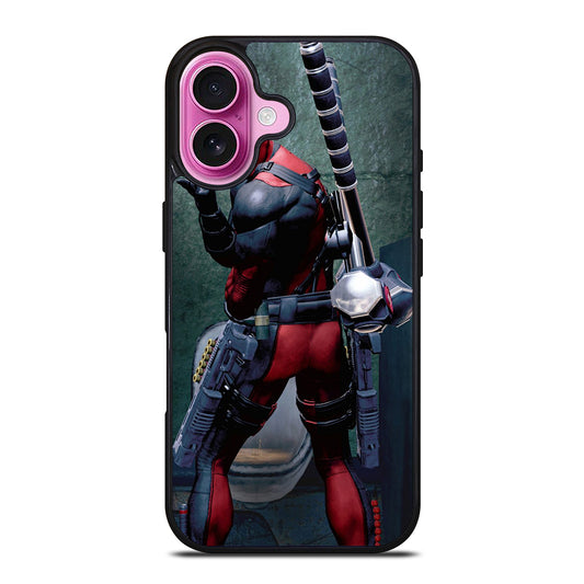 DEADPOOL SUPERHERO iPhone 16 Plus Case Cover