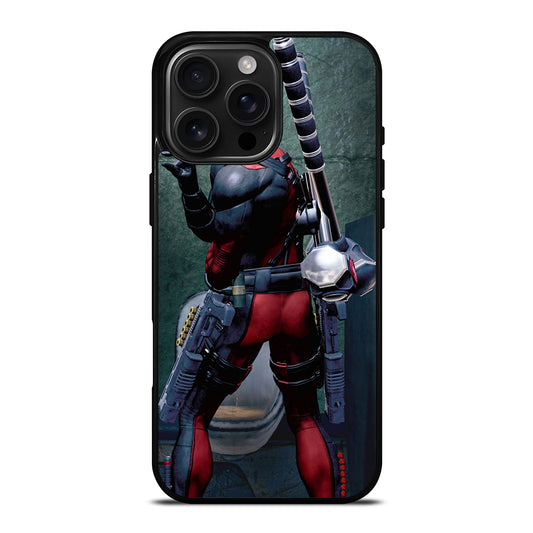 DEADPOOL SUPERHERO iPhone 16 Pro Max Case Cover