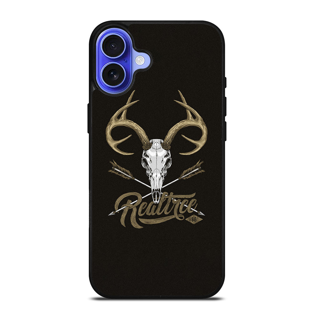 DEER HUNTING SKULL iPhone 16 Case Cover