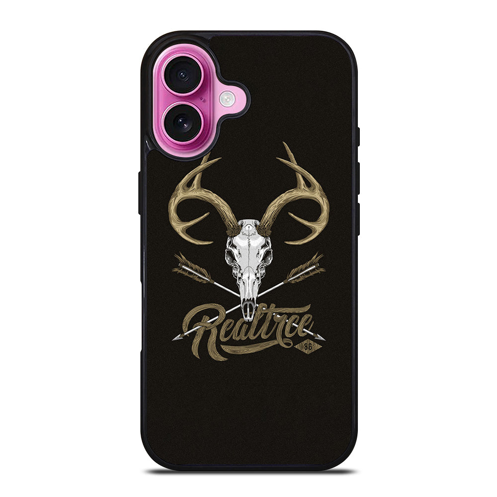 DEER HUNTING SKULL iPhone 16 Plus Case Cover