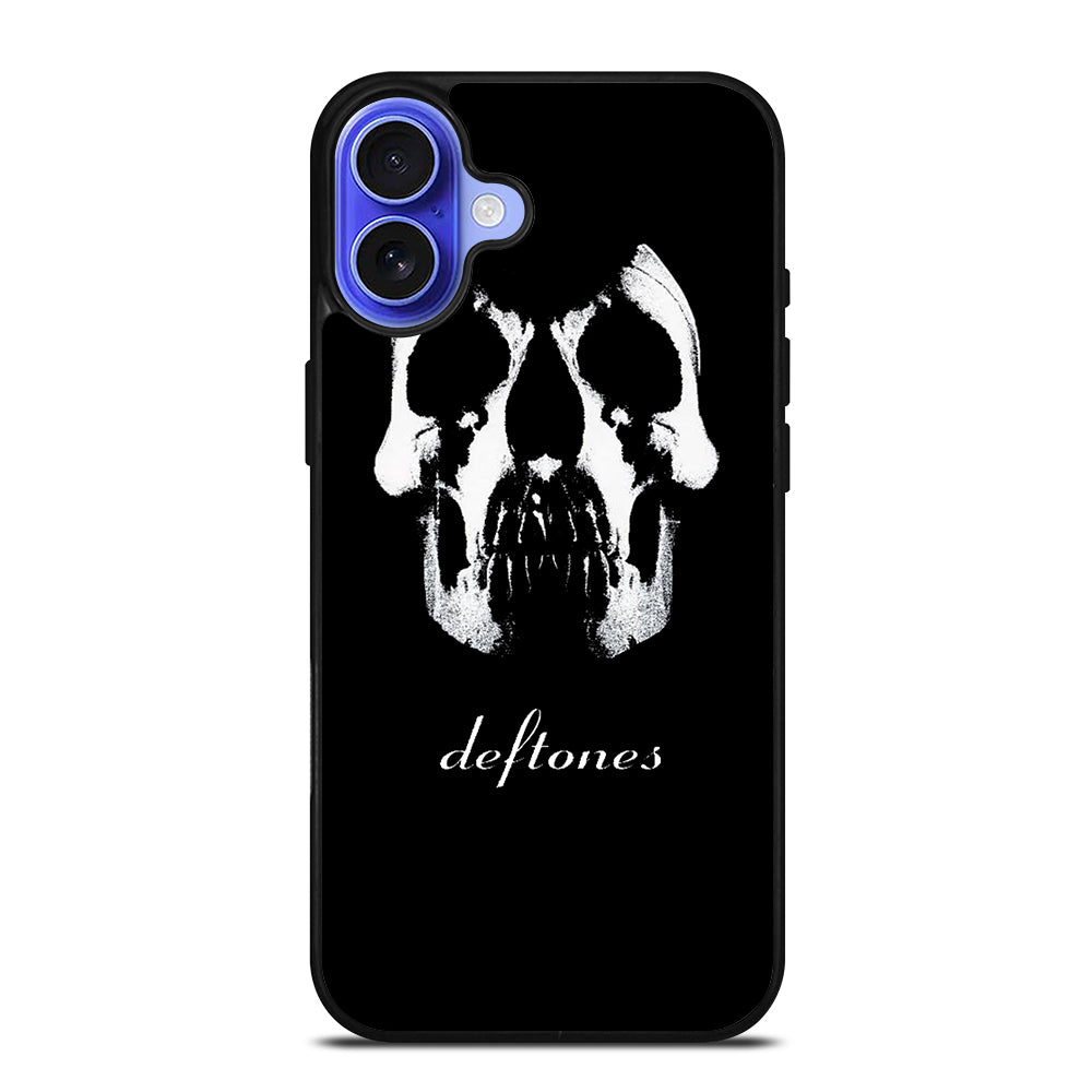 DEFTONES BAND SKULL LOGO iPhone 16 Case Cover