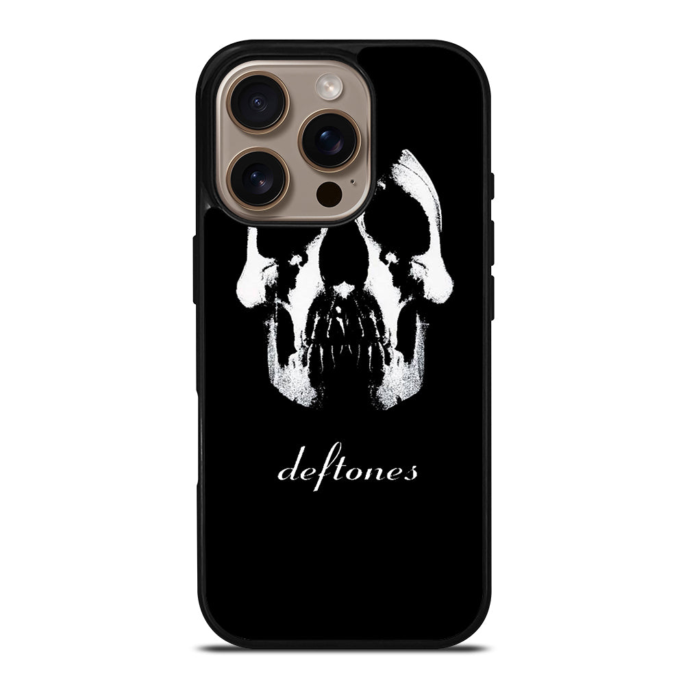 DEFTONES BAND SKULL LOGO iPhone 16 Pro Case Cover