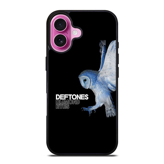DEFTONES OWL DIAMOND EYES iPhone 16 Plus Case Cover