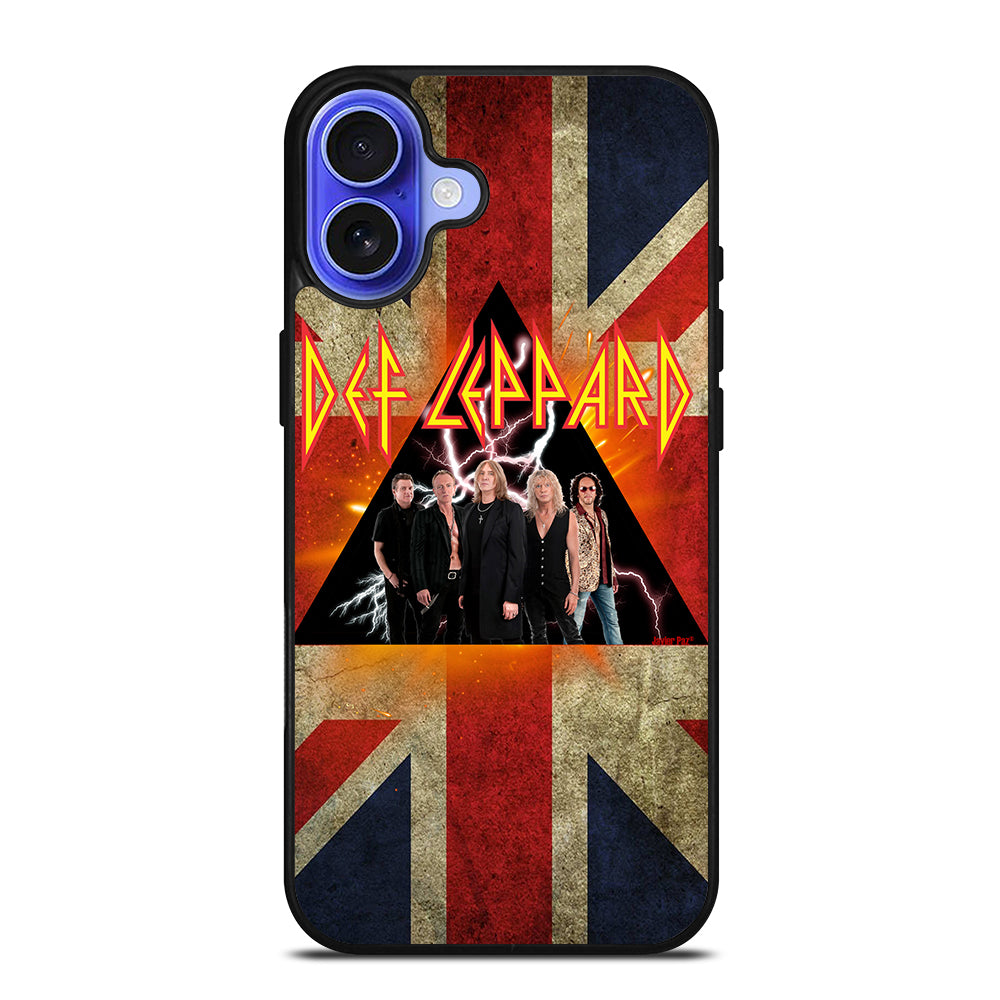 DEF LEPPARD BAND iPhone 16 Case Cover