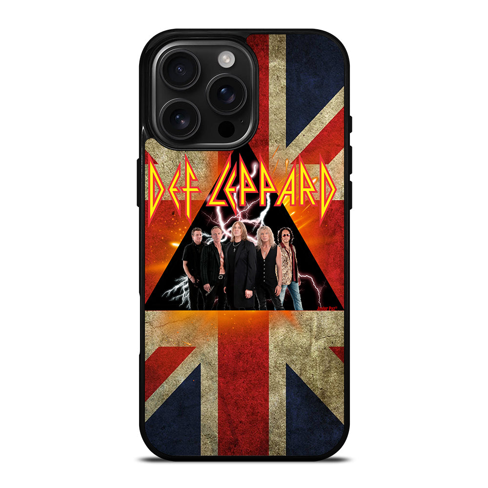 DEF LEPPARD BAND iPhone 16 Pro Max Case Cover