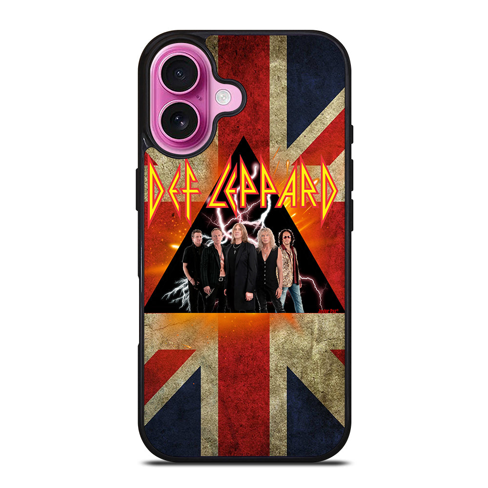 DEF LEPPARD BAND iPhone 16 Plus Case Cover