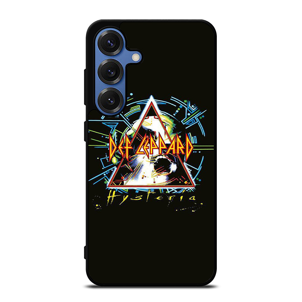 DEF LEPPARD BLACK LOGO Samsung Galaxy S25 Case Cover