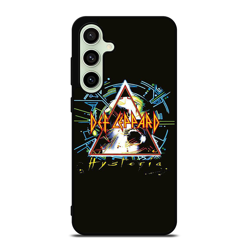 DEF LEPPARD BLACK LOGO Samsung Galaxy S24 FE Case Cover