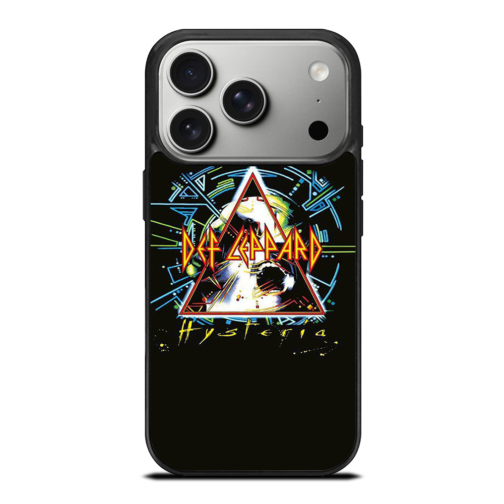 DEF LEPPARD BLACK LOGO iPhone 17 Pro Case Cover