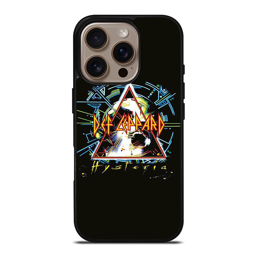 DEF LEPPARD BLACK LOGO iPhone 16 Pro Case Cover