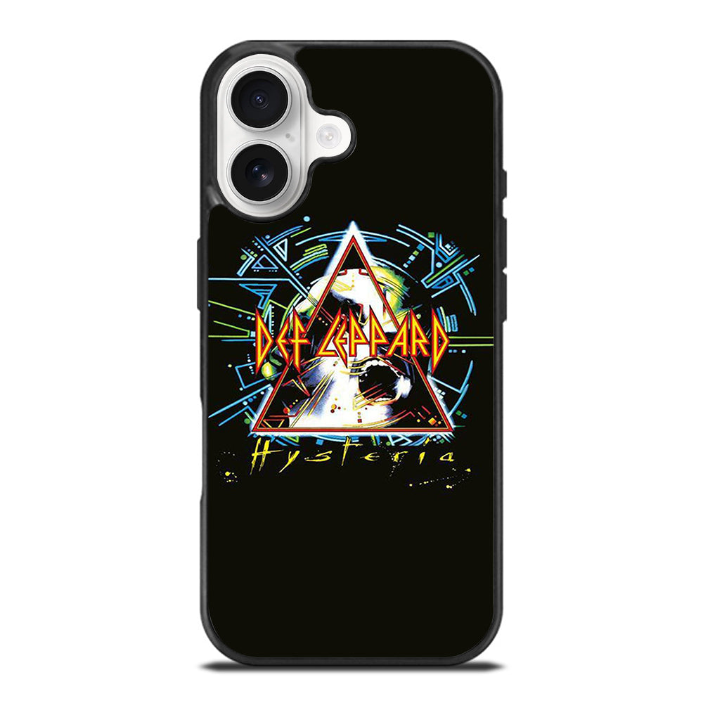 DEF LEPPARD BLACK LOGO iPhone 17 Case Cover