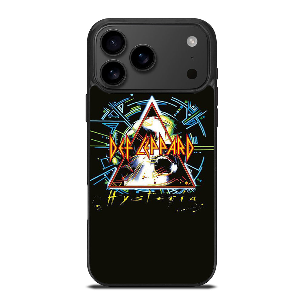 DEF LEPPARD BLACK LOGO iPhone 17 Pro Max Case Cover