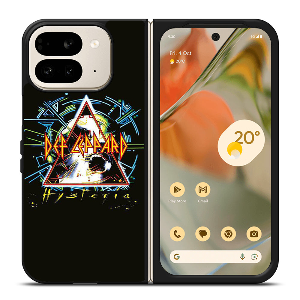 DEF LEPPARD BLACK LOGO Google Pixel 9 Pro Fold Case Cover