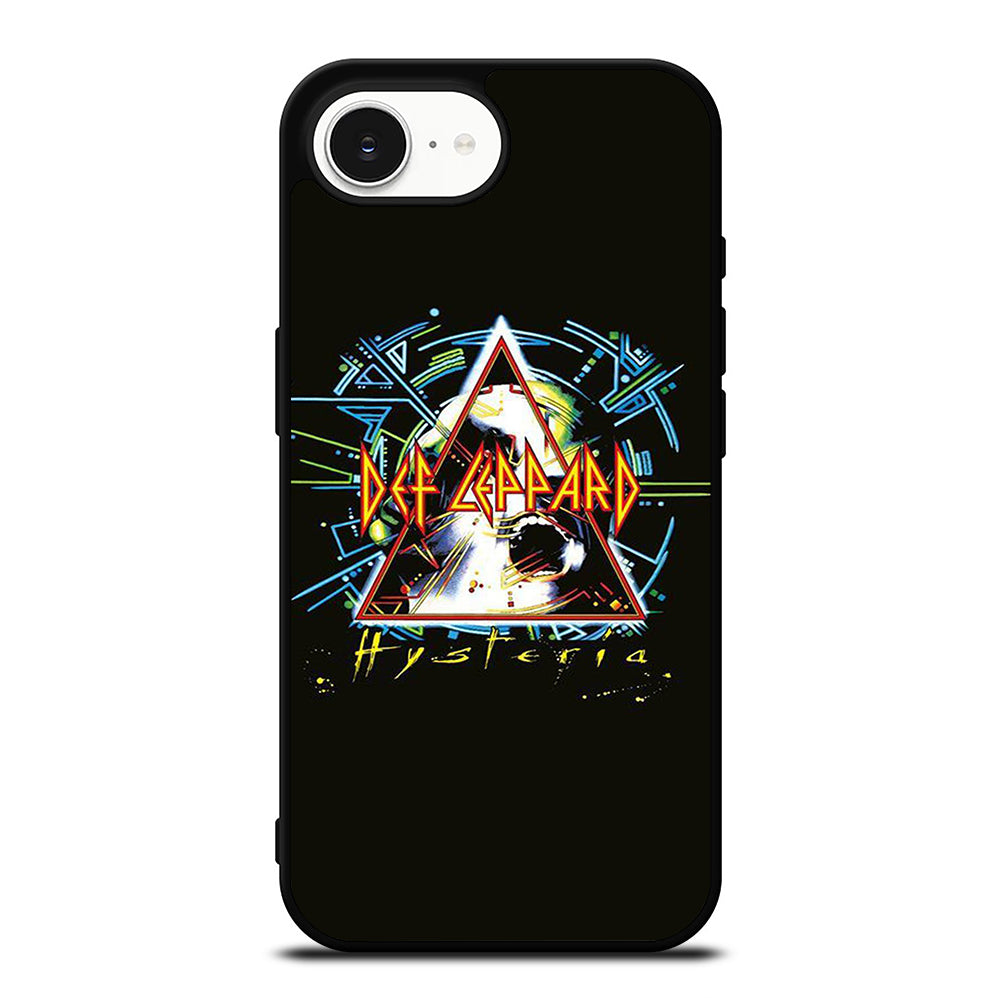 DEF LEPPARD BLACK LOGO iPhone 16e Case Cover