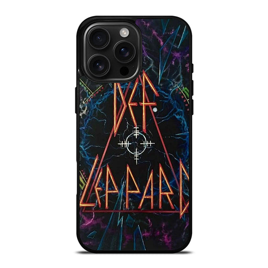 DEF LEPPARD LOGO iPhone 16 Pro Max Case Cover